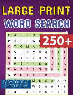 Front cover_Word Search Book for Adults with Solution