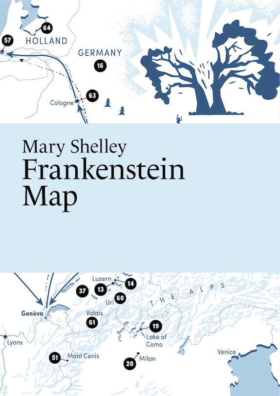 Couverture_Mary Shelley: Frankenstein Map