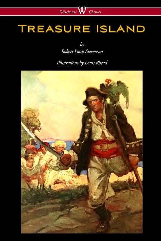 Couverture_Treasure Island (wisehouse Classics Edition - With Original Illustrations By Louis Rhead)