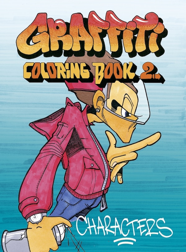 Front cover_Graffiti Coloring Book 2