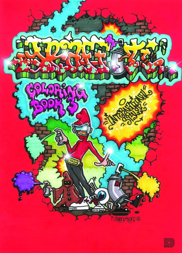 Couverture_Graffiti Coloring Book 3: International Styles