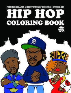 Front cover_HIP HOP COLORING BOOK
