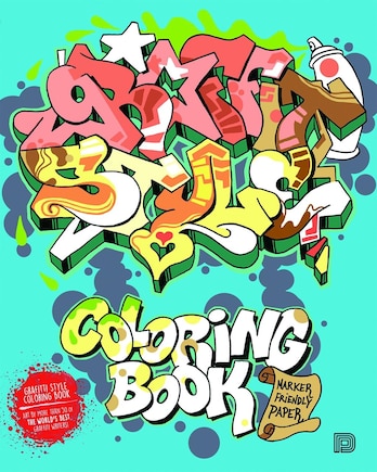 Graffiti Style Coloring Book