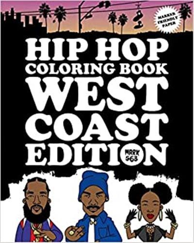 Couverture_Hip Hop Coloring Book: West Coast Edition