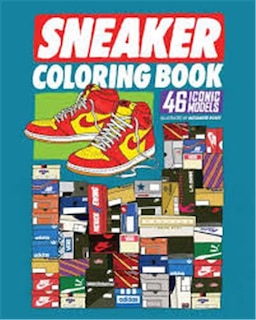 Front cover_Sneaker Coloring Book