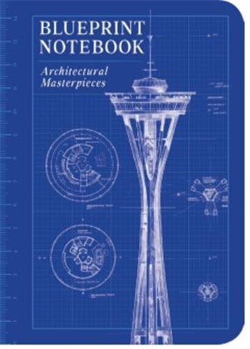 Front cover_Blueprint Notebook: Architectural Masterpieces