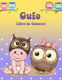 Front cover_Libro Da Colorare Gufo