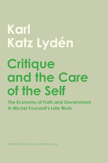 Front cover_Critique and the Care of the Self