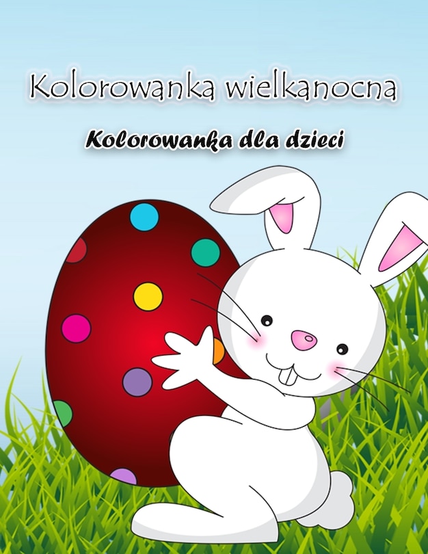 Couverture_Kolorowanka z zajączkiem wielkanocnym