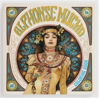 Front cover_Alphonse Mucha Coloring Book