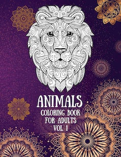 Couverture_Animals Coloring Book for Adults Vol. 1