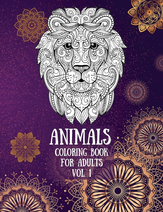 Couverture_Animals Coloring Book for Adults Vol. 1