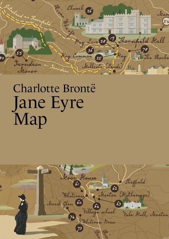 Front cover_Charlotte Bronte: Jane Eyre Map