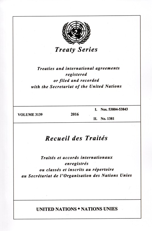 Front cover_Treaty Series 3139