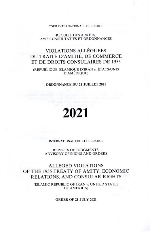 Front cover_Reports of Judgments, Advisory Opinions and Orders