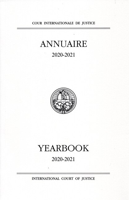 Couverture_Yearbook of the International Court of Justice 2020-2021