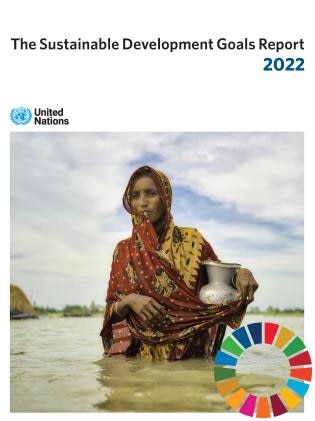 Front cover_Sustainable Development Goals Report 2022