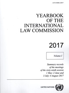 Couverture_Yearbook of the International Law Commission 2017
