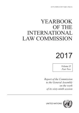 Front cover_Yearbook of the International Law Commission 2017