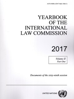 Front cover_Yearbook of the International Law Commission 2017, Vol. II, Part 1