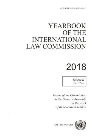 Front cover_Yearbook of the International Law Commission 2018