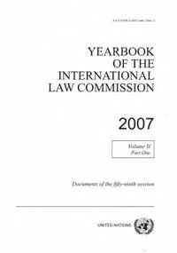 Front cover_Yearbook Of The International Law Commission 2007