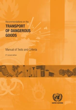 Front cover_Recommendations On The Transport Of Dangerous Goods