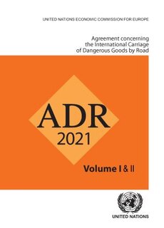 Front cover_Agreement Concerning The International Carriage Of Dangerous Goods By Road (adr)