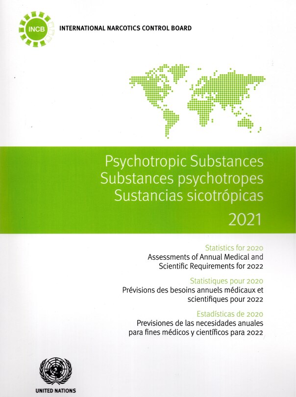 Front cover_Psychotropic Substances 2021 - Statistics for 2020