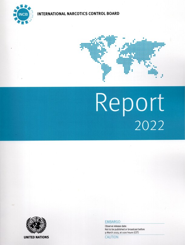 Front cover_Report of the International Narcotics Control Board for 2022