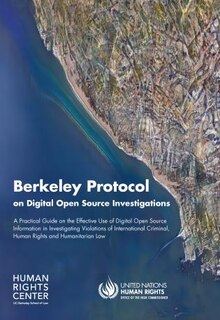 Front cover_Berkeley Protocol on Digital Open Source Investigations