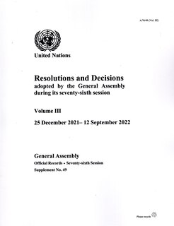 Couverture_Report of the Secretary-General on the Work of the Organization 76th Supp49 V3