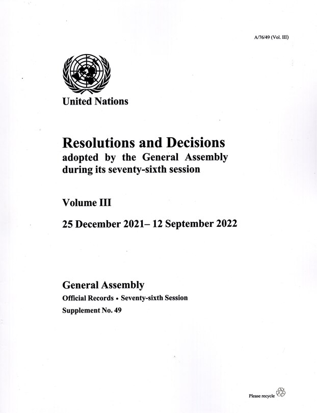 Couverture_Report of the Secretary-General on the Work of the Organization 76th Supp49 V3