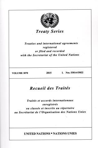 Front cover_Treaty Series