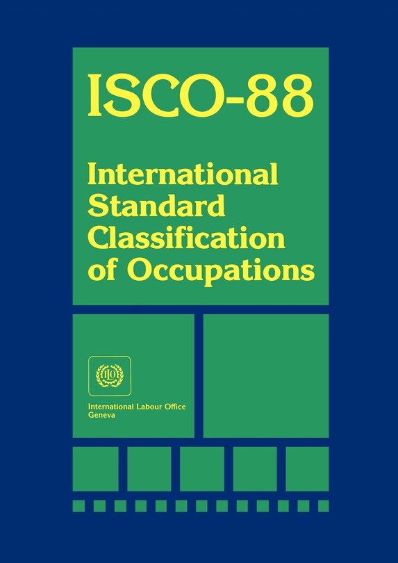 Couverture_Isco-88 International Standard Classification Of Occupants