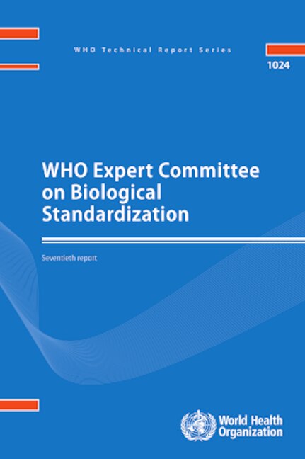 Couverture_WHO Expert Committee on Biological Standardization