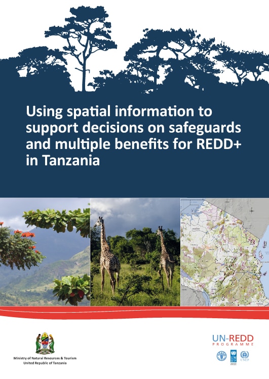 Front cover_Using Spatial Information To Support Decisions On Safeguards And Multiple Benefits For Redd+ In Tanzania