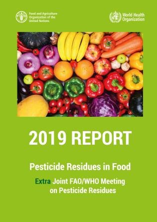 Front cover_Pesticide Residues In Food 2019 - Report 2019