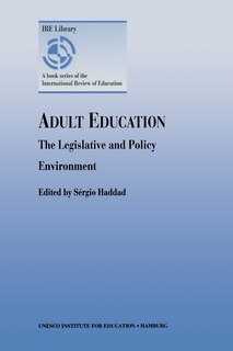 Front cover_Adult Education - The Legislative and Policy Environment