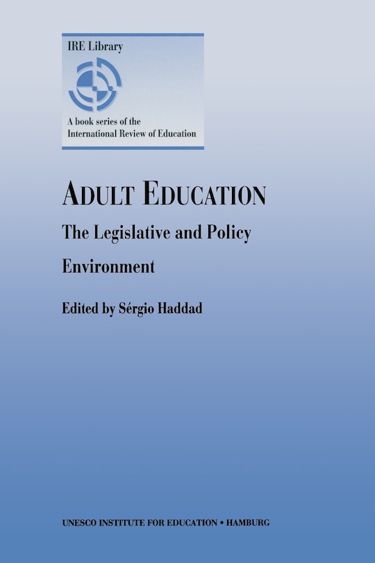 Front cover_Adult Education - The Legislative and Policy Environment