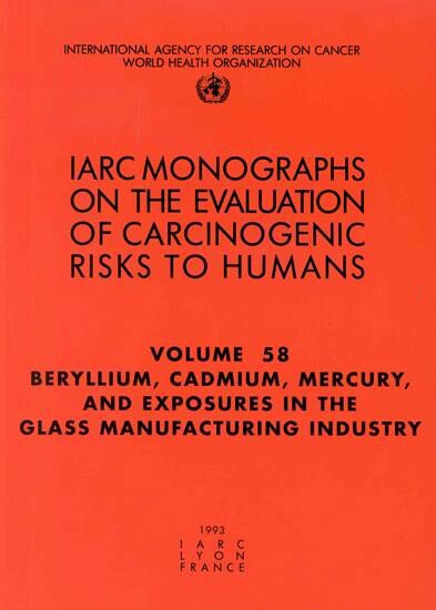 Front cover_Beryllium, Cadmium, Mercury, and Exposures in the Glass Manufacturing Industry