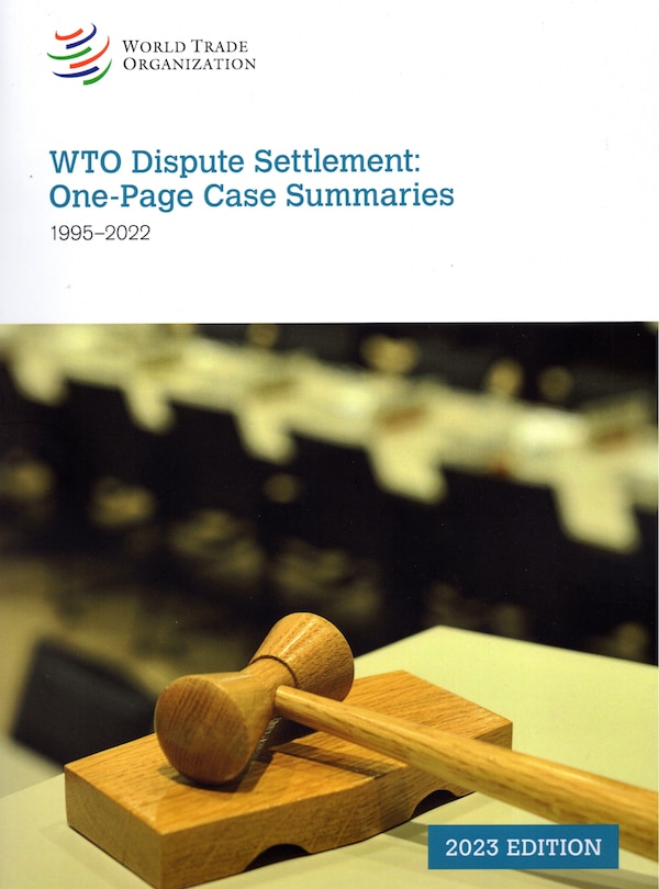 Couverture_WTO Dispute Settlement
