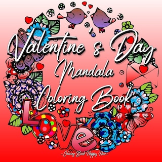 Couverture_Valentines Day Mandala Coloring Book