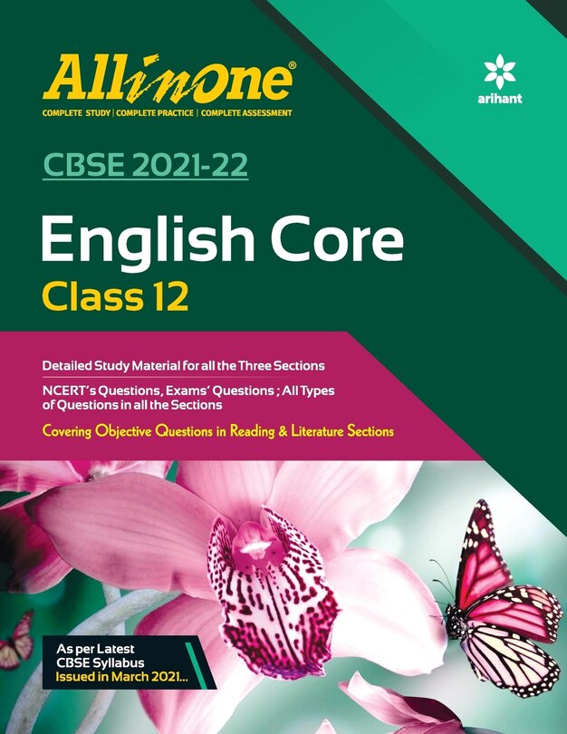 Front cover_AIO CBSE English Core 12th