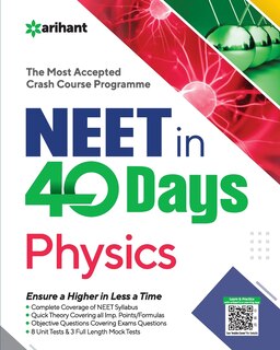 Front cover_40 Days Crash Course for NEET Physics