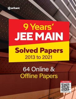 Front cover_9 Years Solved Papers JEE Main 2022