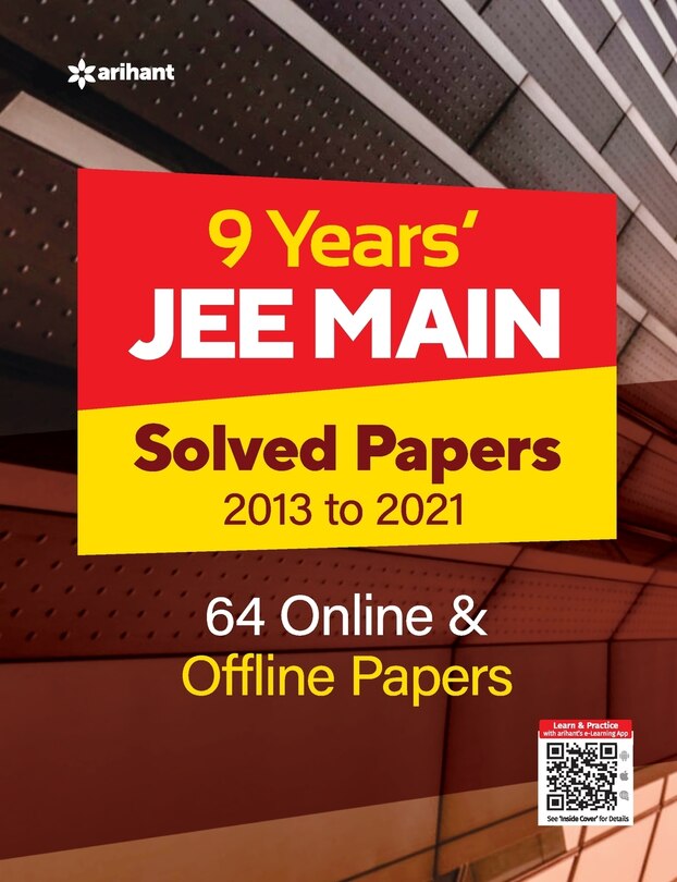 Front cover_9 Years Solved Papers JEE Main 2022