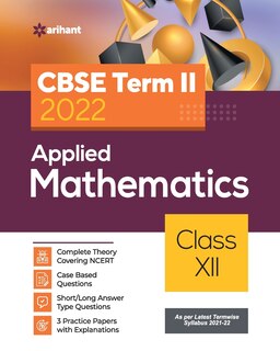 Couverture_CBSE Term II Applied Mathematics 12th