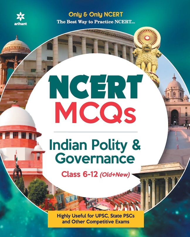 Front cover_NCERT MCQs Indian Polity & Governance Class 6-12 (Old+New)