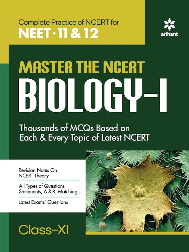 Front cover_Master The NCERT for NEET Biology - Vol.1